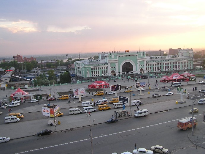 Фото привокзальной площади новосибирска